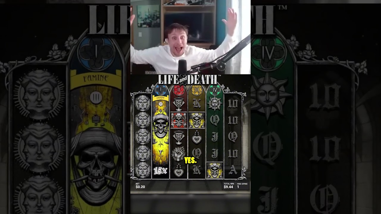 HE JUST HIT THE FULL SCREEN MAX WIN ON LIFE AND DEATH!