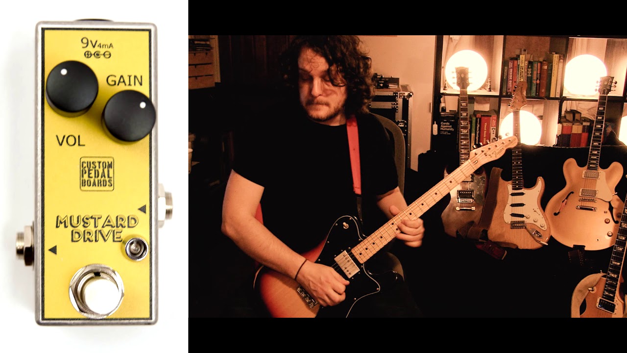 Custom Pedal Boards Mustard Drive