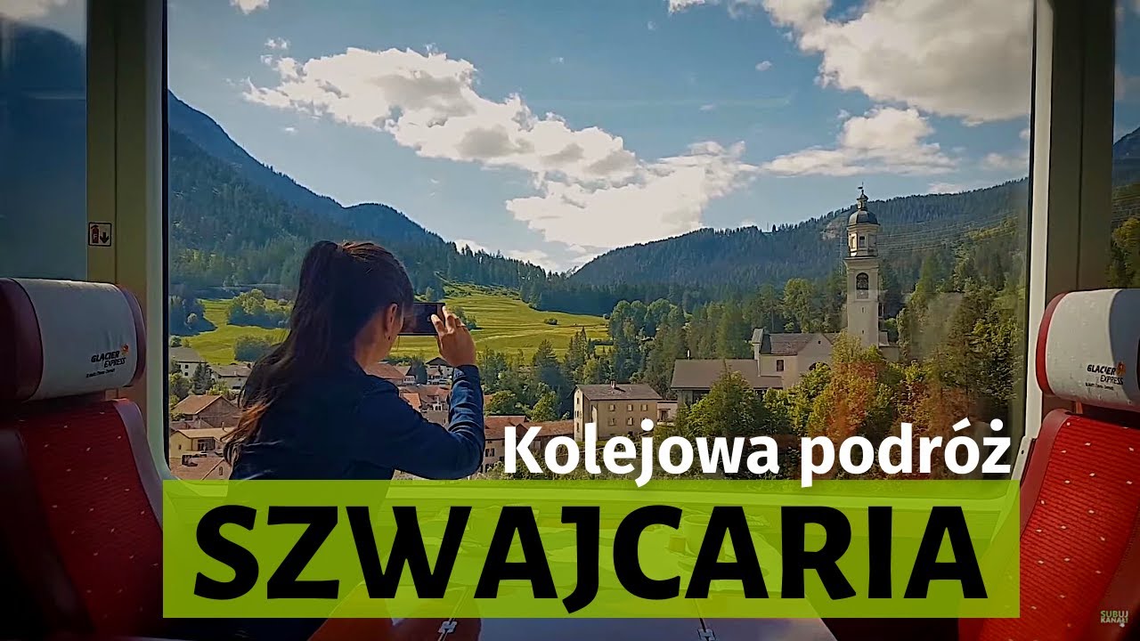 Niezapomniana podróż POCIĄGAMI PO SZWAJCARII 🚞