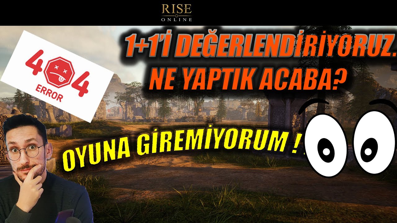 1+1 ETKİNLİĞİNİ DEĞERLENDİRİYORUZ - NE YAPTIK SİZCE ? - OYUNA GİREMİYORUM - RİSE ONLİNE WORLD