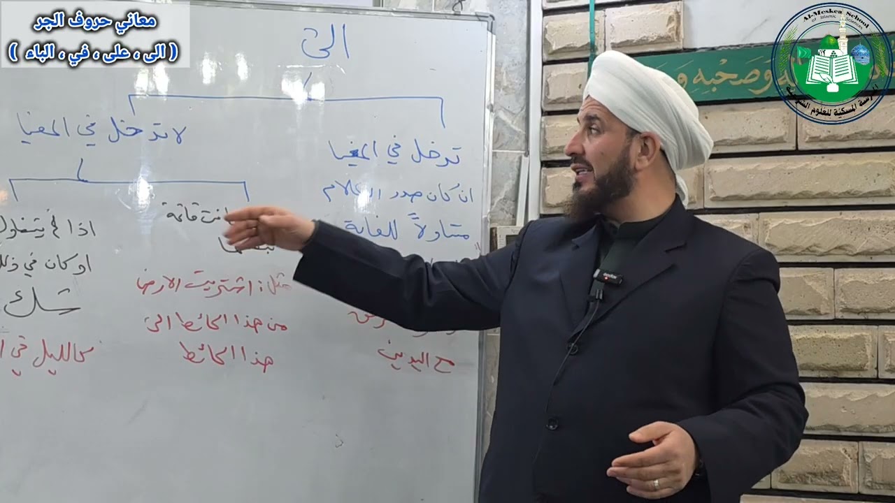 (٢٣) شرح مبادئ الأصول، حروف الجر ( الى، على، في، الباء )، د. احمد الحربي 