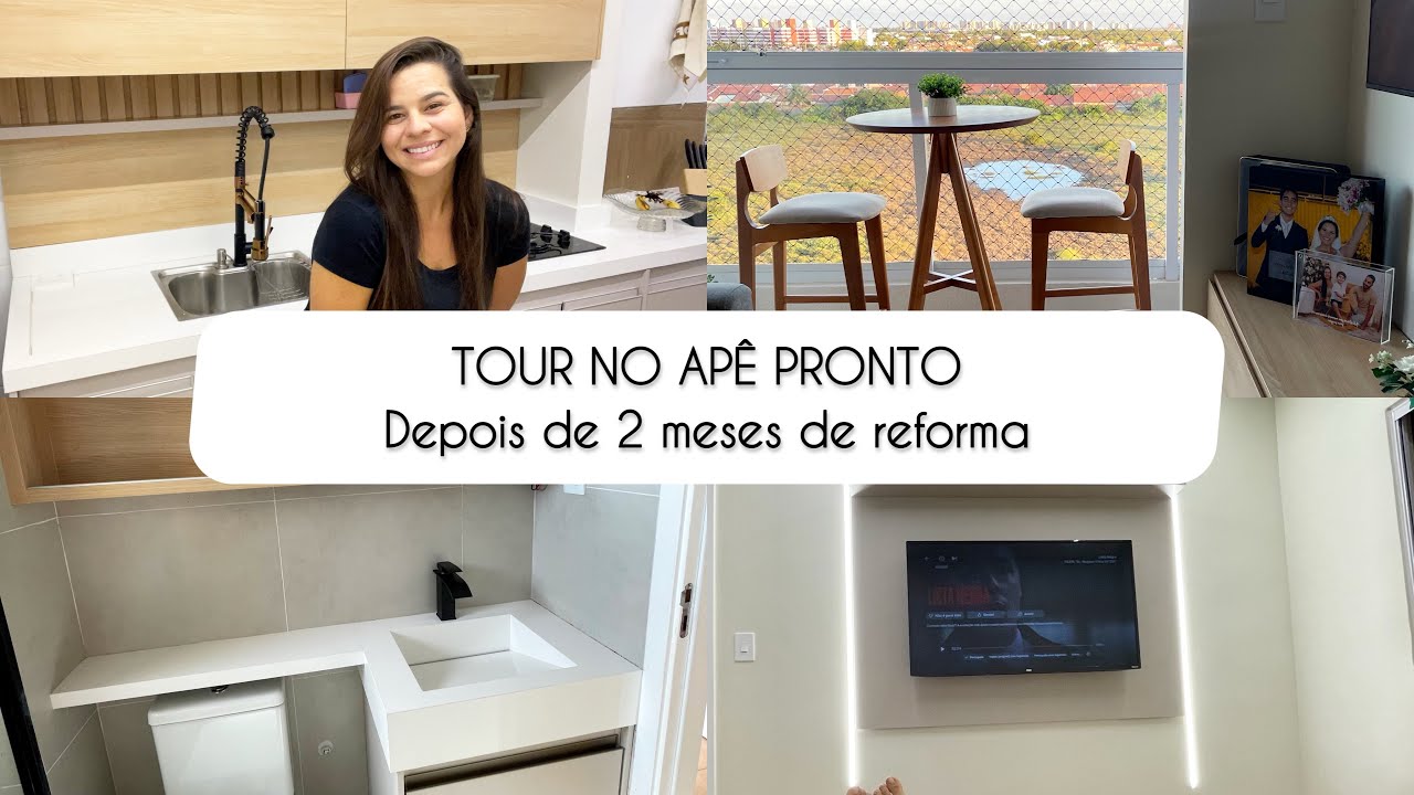 TOUR NO APÊ (pós reforma) | Jéssica Barreto