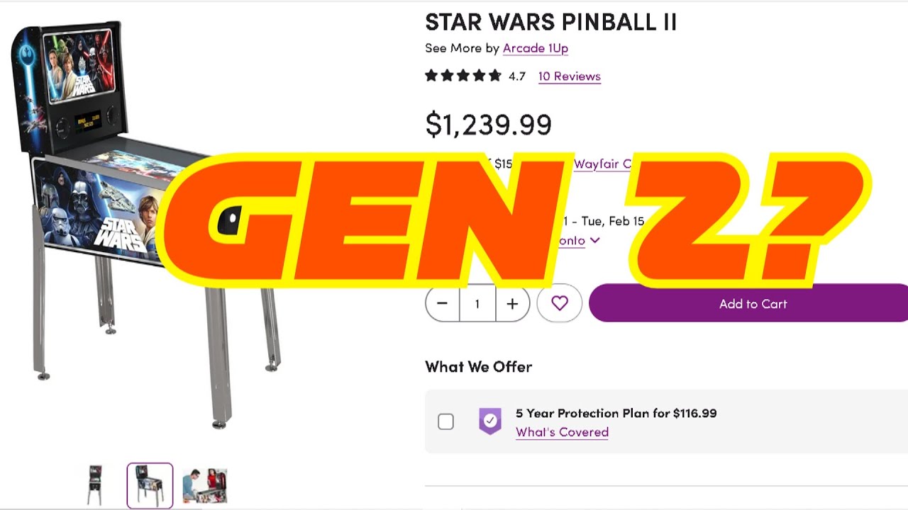 Arcade1up pinball gen 2 - rumors, analysis, and are you interested?