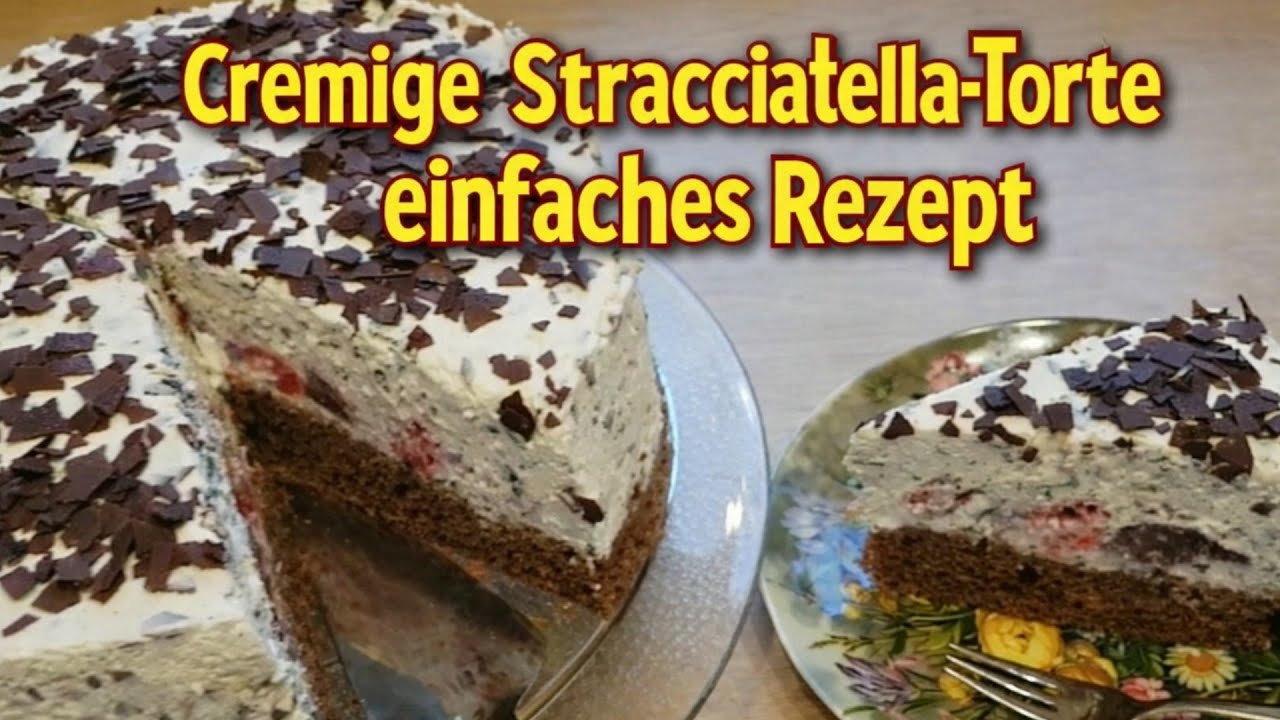 Stracciatella-Torte wie vom Konditor | Ganz einfach