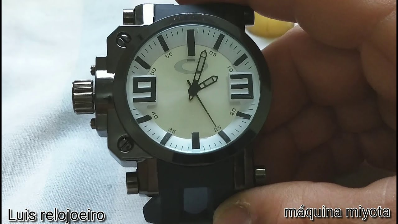 Relogio miyota - aprenda a troca fácil facil