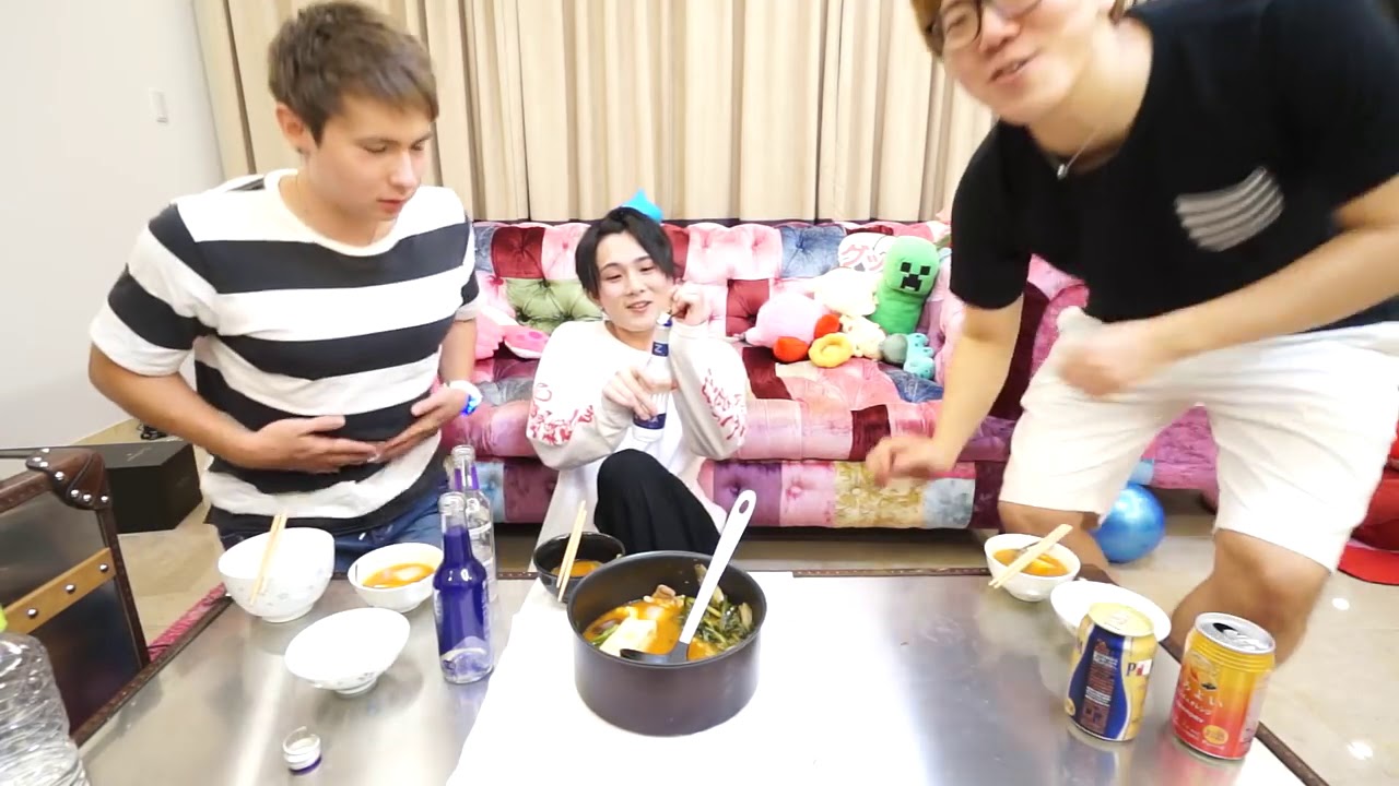 ワタナベマホト! ヒカキン×マホト×ダンテ３人で飲むとこうなる