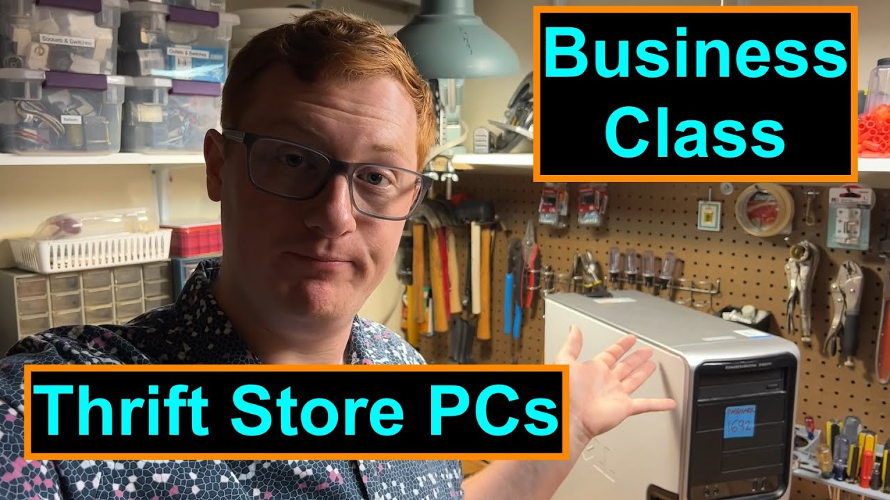 Business Class Thrift Store PC Finds! - 55