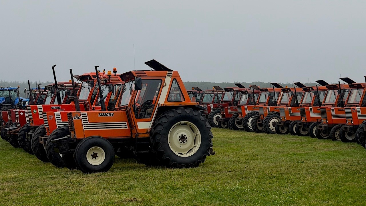 More than 100 Fiat-tractors Fiat-CNH Tractorclub