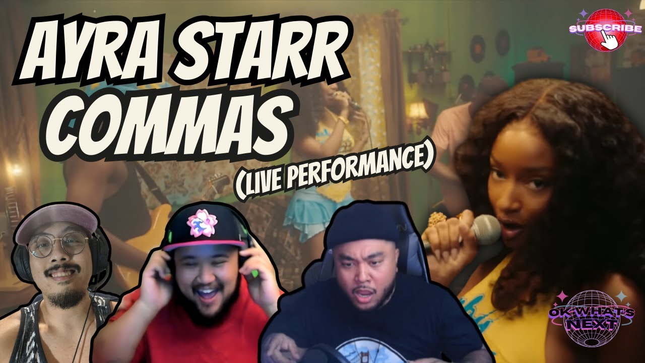 SHE ABSOLUTELY SLAYED🔥🔥 - AYRA STARR - COMMAS (LIVE PERFORMANCE) - REACTION