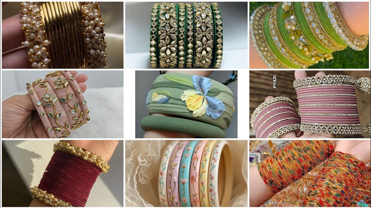 Beautiful Bangles Designs Ideas for Girls | New Designs of Bangles | Eid KY Lye Chorian |