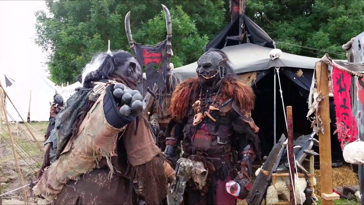Drachenfest 2017 Orklager OCL mit Endschlacht Orks