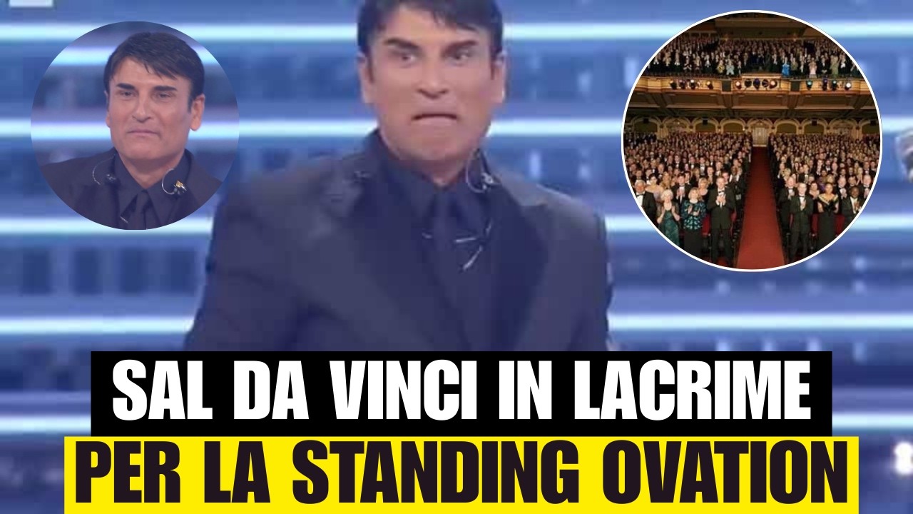 Sanremo, Sal Da Vinci emoziona e fa ballare l’Ariston: “Per sempre sì” fa alzare tutto il teatro.