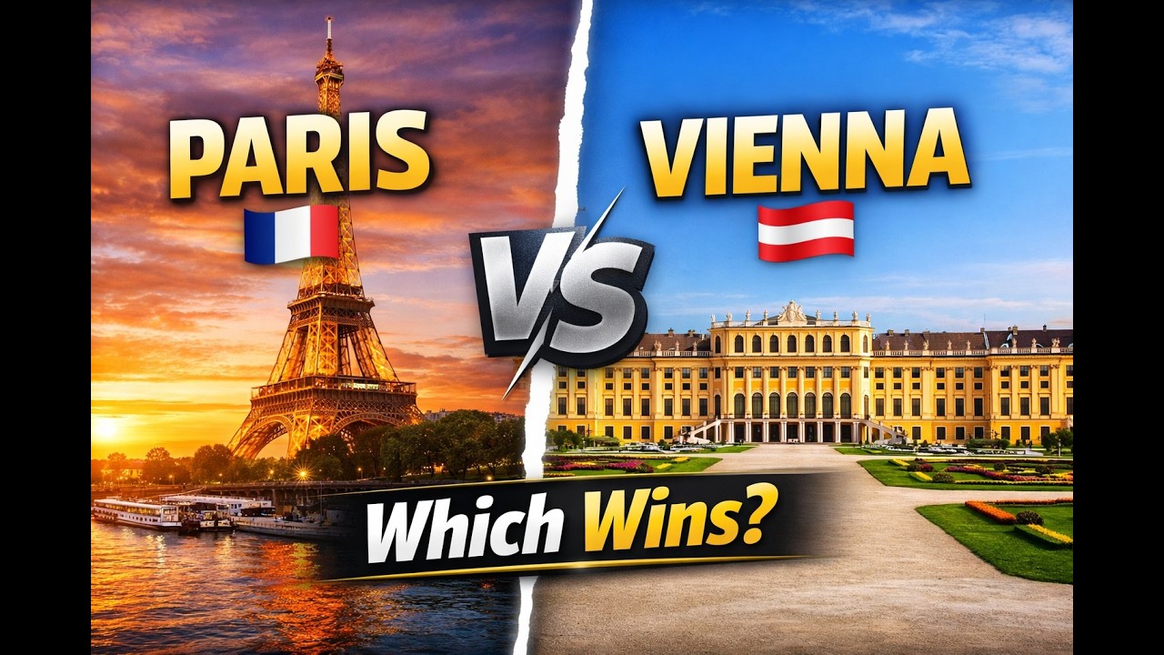 Paris vs Vienna 🇫🇷🇦🇹 | Best European City to Visit | Ultimate Travel Guide | The World Traveler