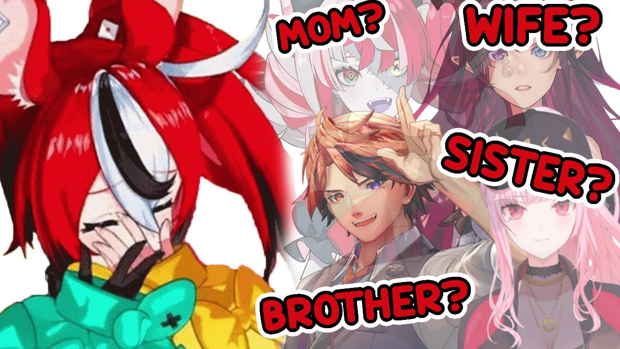 Bae got the most confusing family tree..【Hakos Baelz & Kureiji Ollie】