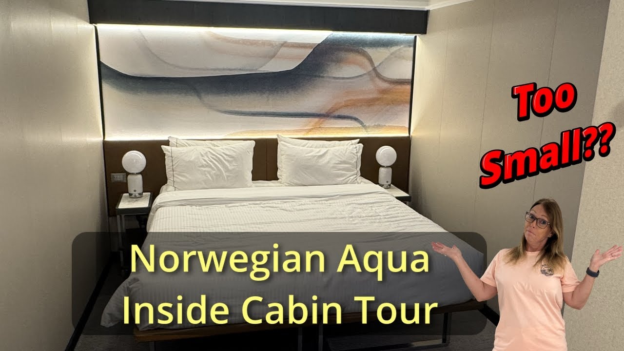NCL Aqua Inside Cabin Tour - Cabin 10147 - Is It Too Small?