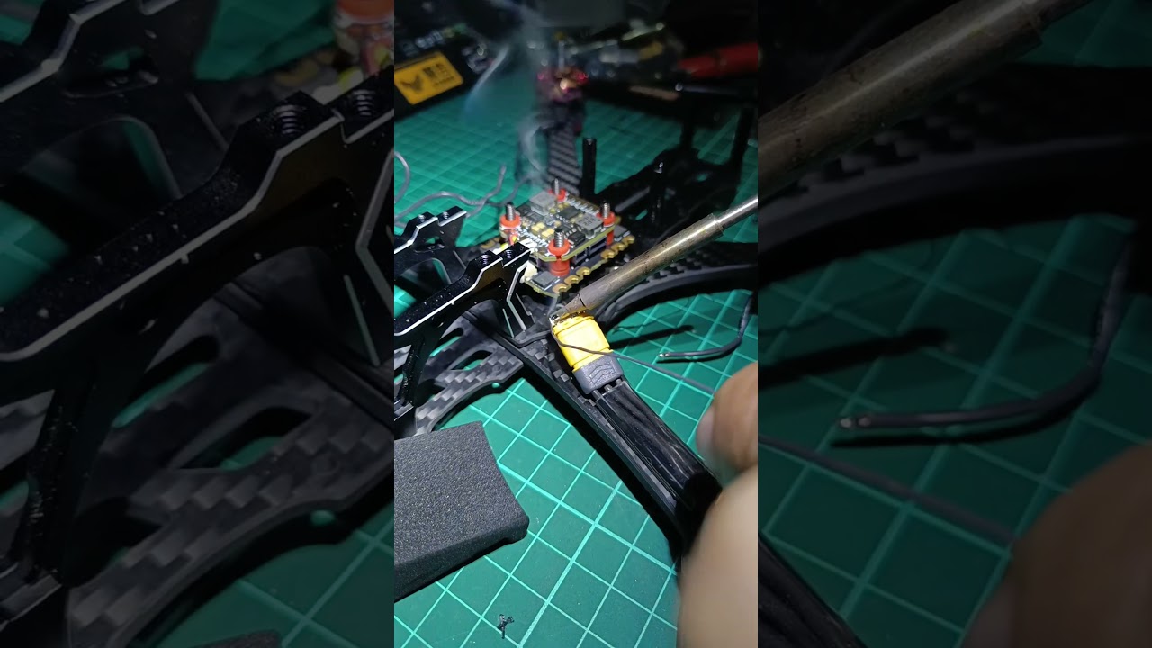mr30 esc motor soldering 