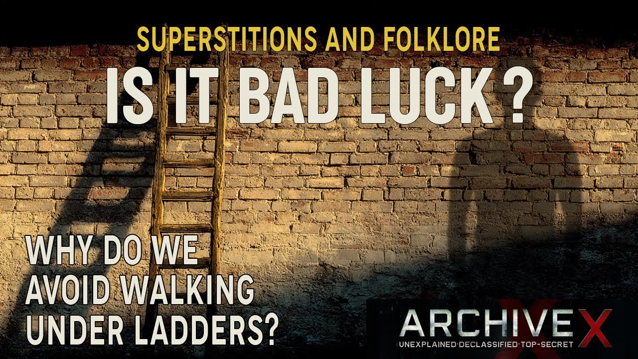 Why Do We Avoid Walking Under Ladders? The Origin of a Superstition