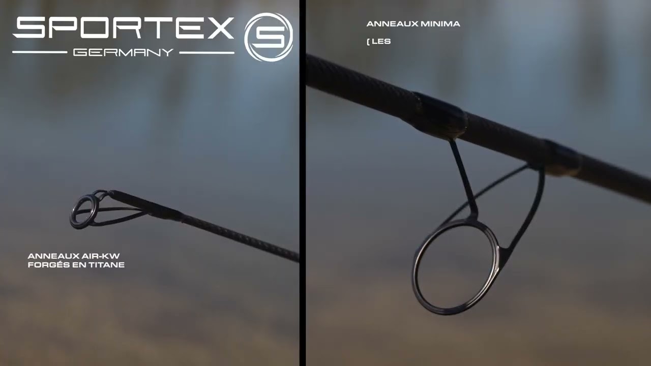 DNA CS3: Nouvelle Canne Carpe Sportex