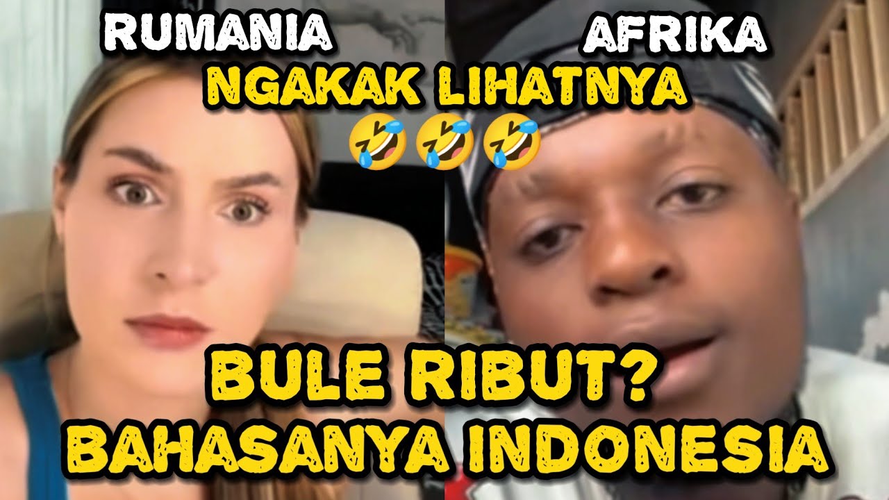 Ketika bule ribut adu omong pake bahasa indonesia, bikin ngakak