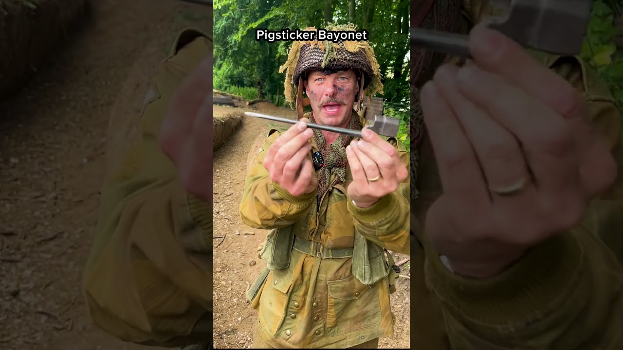 This is the nasty pigsticker bayonet from WW2