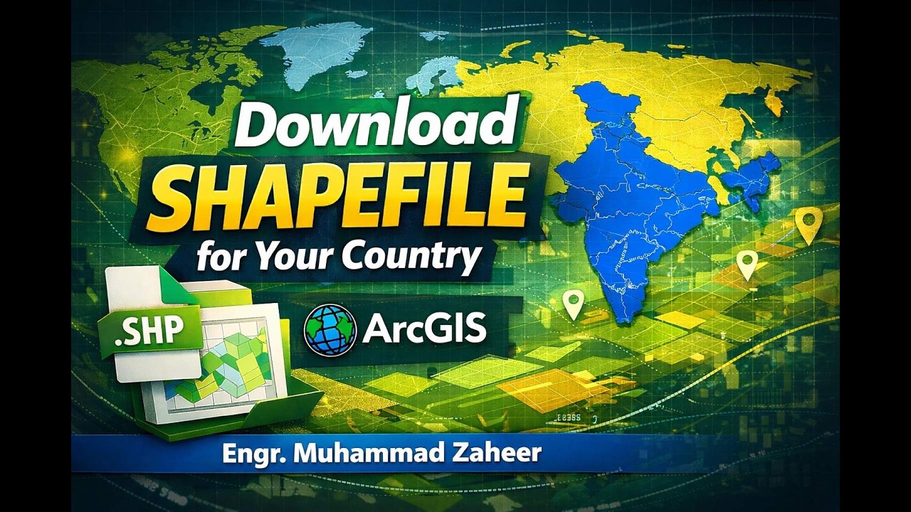 How to Download Shapefile for Your Country from DIVA-GIS | Complete GIS Tutorial