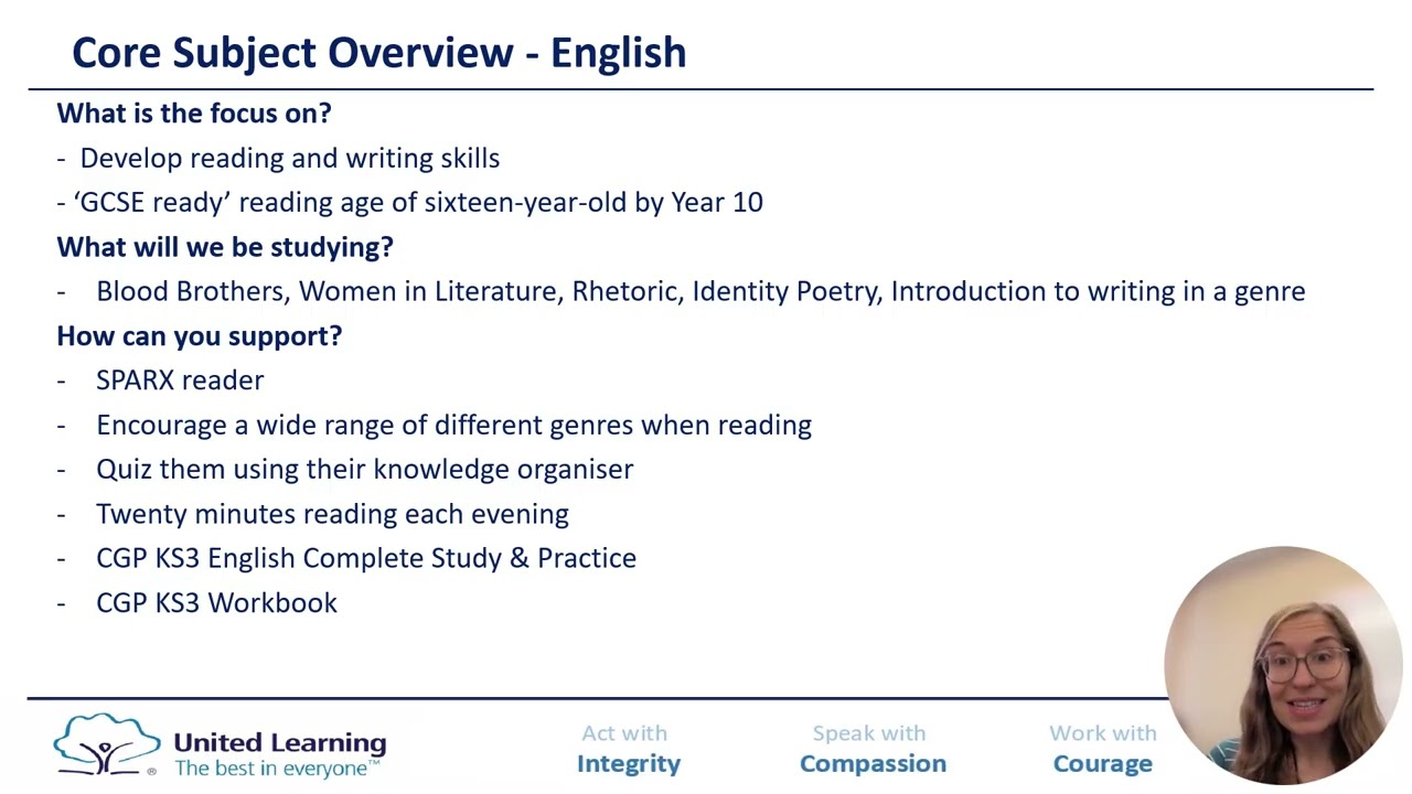 Year 9 Information Evening - October 2025
