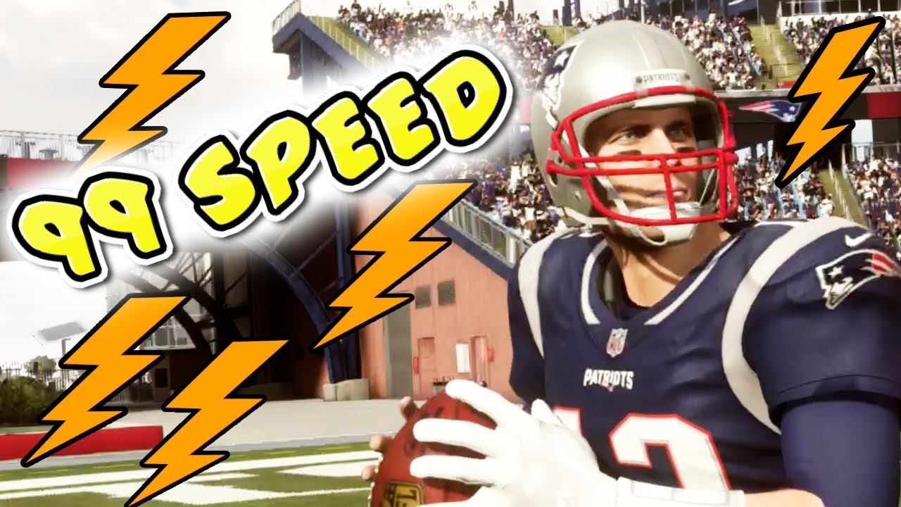 Would Tom Brady Score Every Time If He Had 99 Speed? Madden 19 Challenge