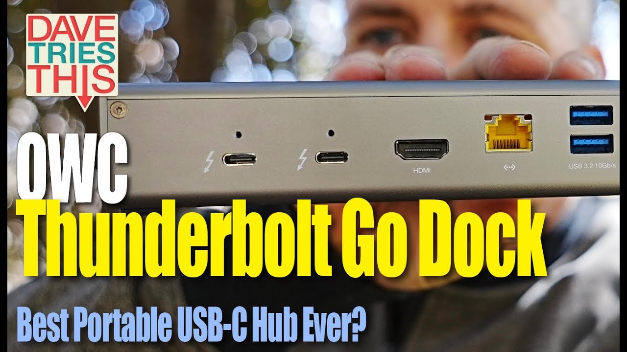 Is the OWC Thunderbolt Go Dock the Ultimate USB-C Portable Hub?