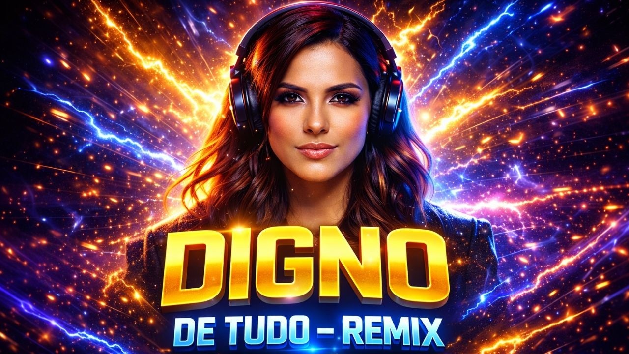 DIGNO DE TUDO (REMIX) 🔥 EDM Worship Poderoso | Luz Remix