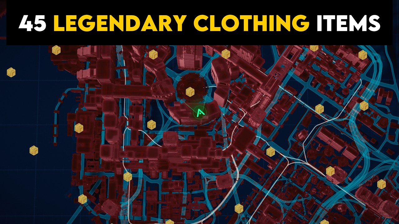 Proper Way to Get All Legendary Clothing Sets for Free - Cyberpunk 2077