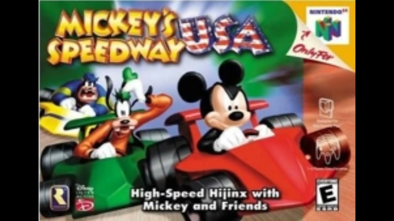 Mickey's Speedway USA - Philadelphia/Nebraska Mash-Up (N64 + GBC)