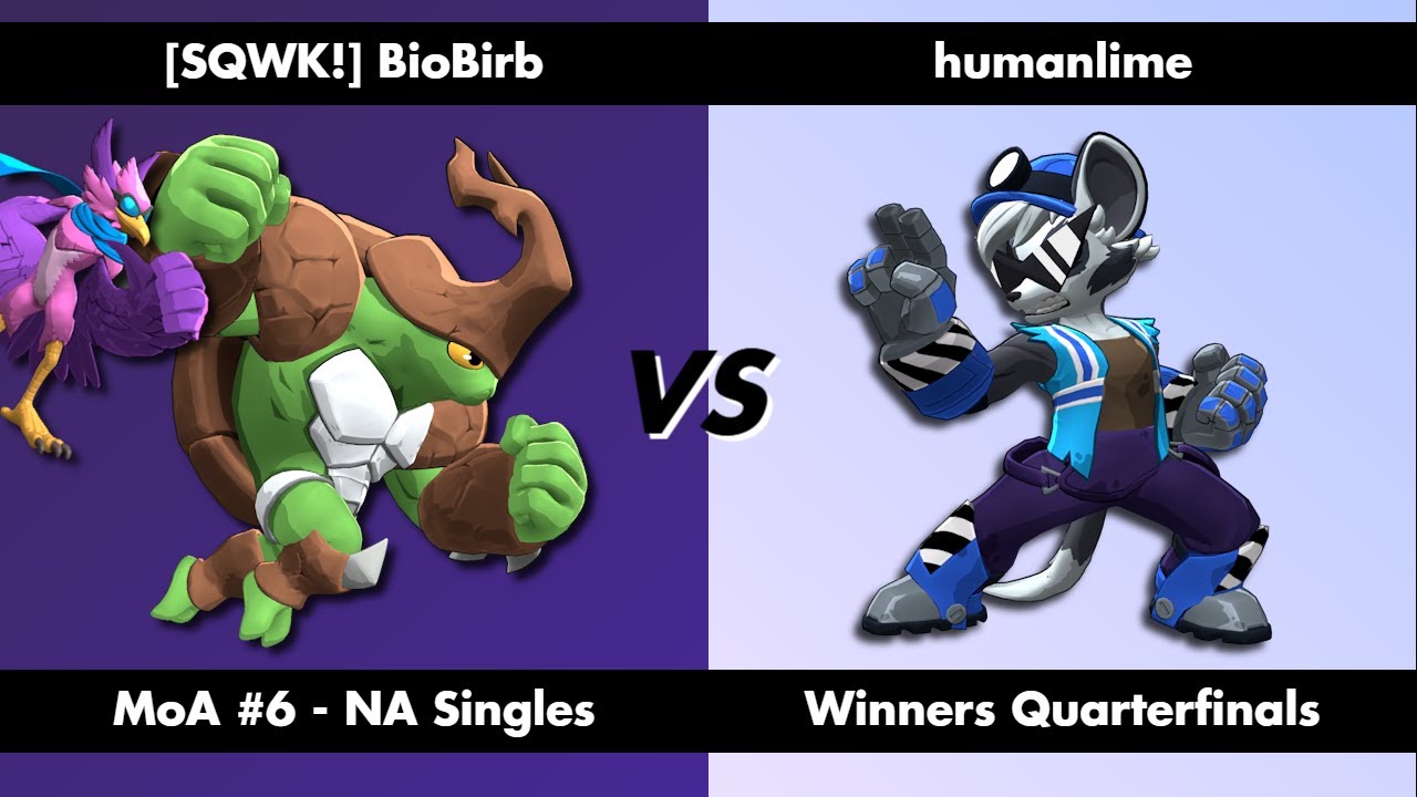 SQWK! | BioBirb ( Wrastor / Kragg ) vs humanlime ( Olympia ) - [ Winners Quarterfinals ]