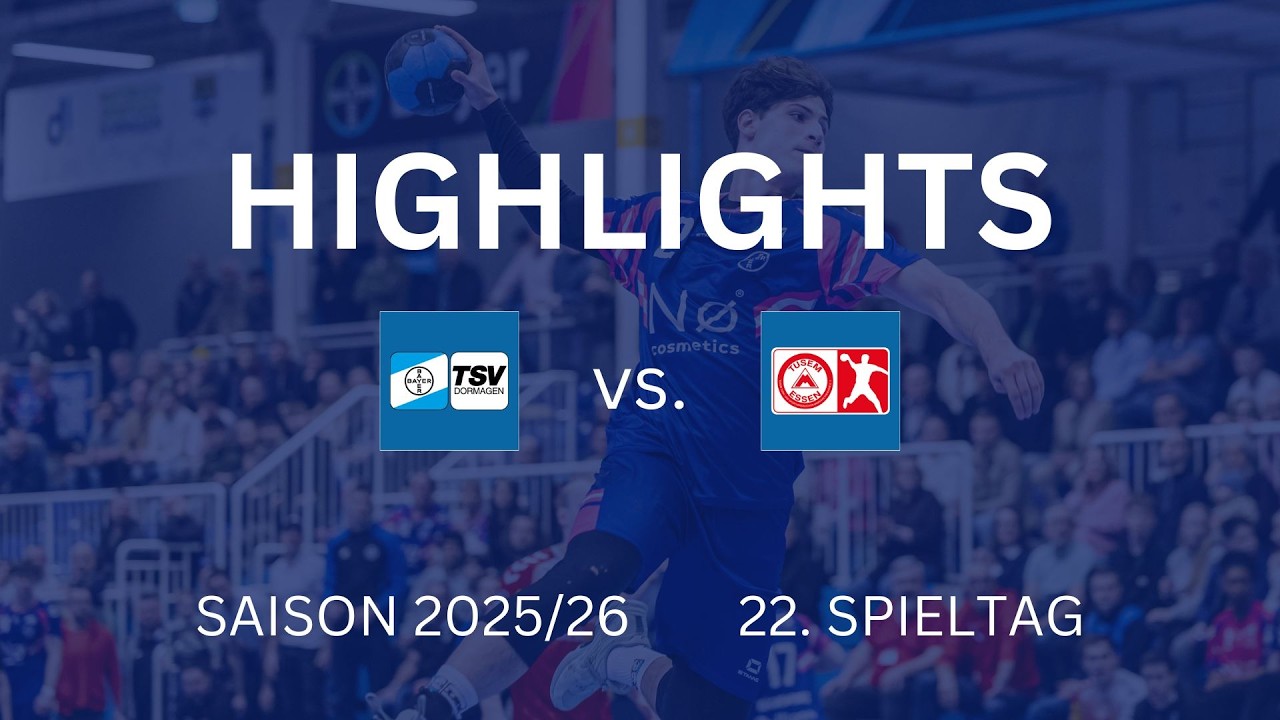 TSV Bayer Dormagen vs. TuSEM Essen // 22. Spieltag // 2. Handball-Bundesliga