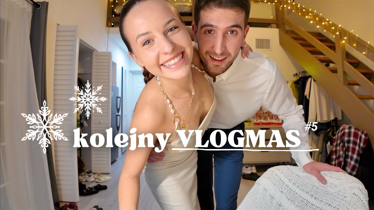 VLOGMAS 🎄: Szykuję się, aby olśnić wsp&oacute;łpracownik&oacute;w mojego chłopaka! 😂💅 + test zestawu Grinch z Maka
