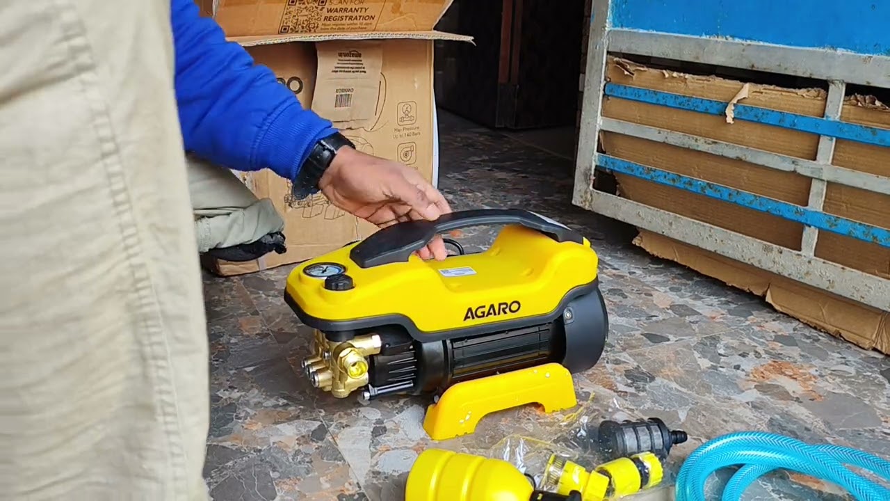 Agaro | Car | AC | supreme plus high pressure washer | value for money | 140psi