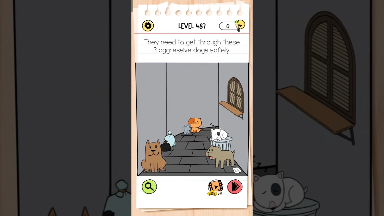 Brain test All-Star -level 487