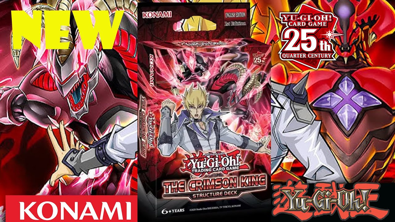 Unboxing Konami Yu-Gi-Oh! The Crimson King Structure Deck