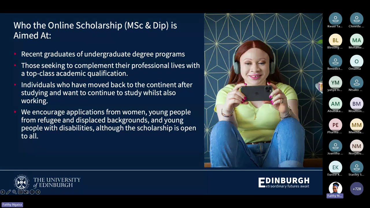 Online Postgraduate Scholarship -  Mastercard Foundation Scholars Program 2026/27