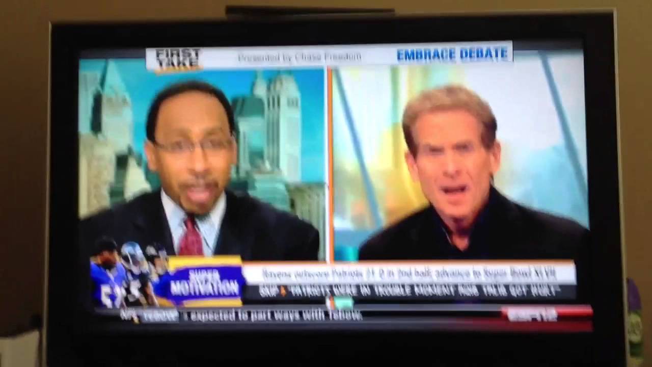 Stephen A. Smith Calls Out Skip Bayless.