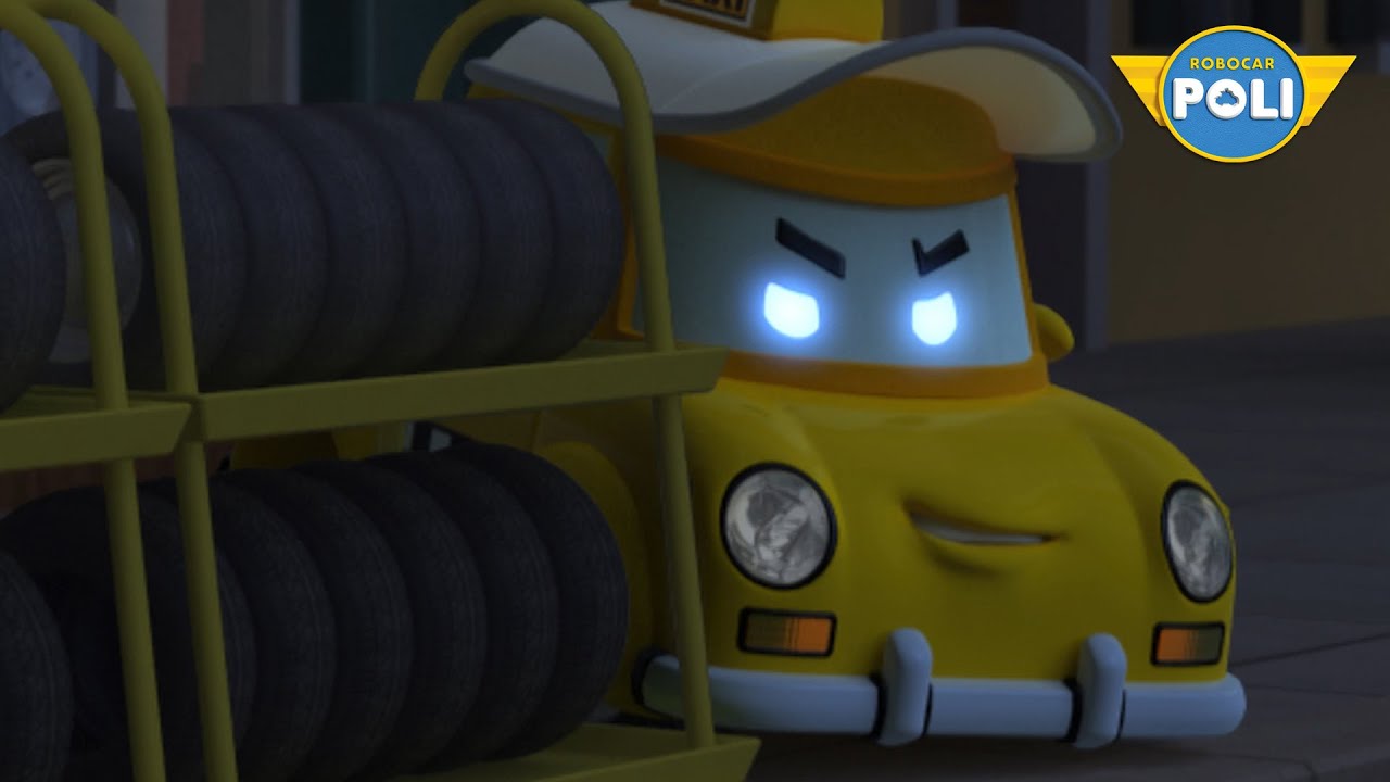 Il ladro di gomme | Stagione 1 Episodi 09 | Robocar POLI italiano