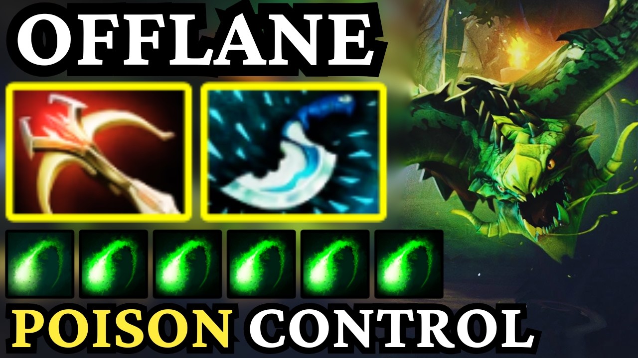 🔥 8000 MMR VIPER Offlane God Mode — Toxic Lane Control 🔥 Dota 2 Offlane