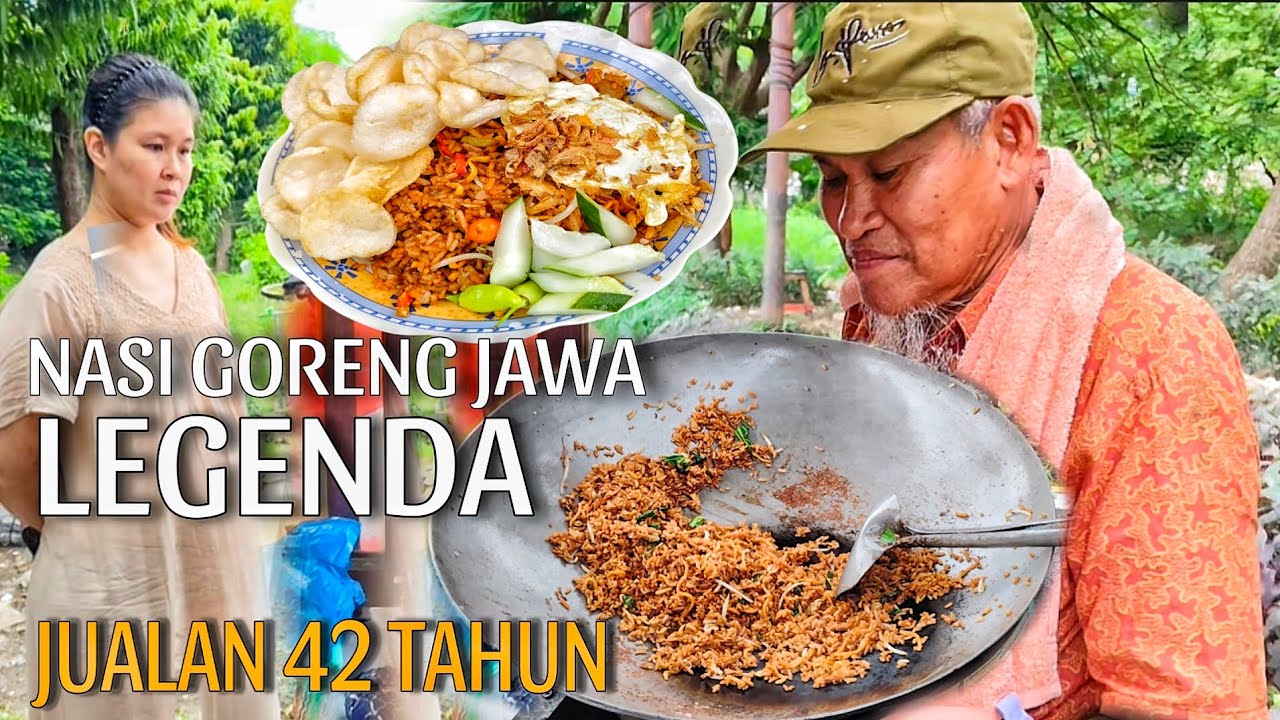 Nasi Goreng Jawa Legendaris|  Terkenal Enak Sudah Jualan 42 Tahun! 
