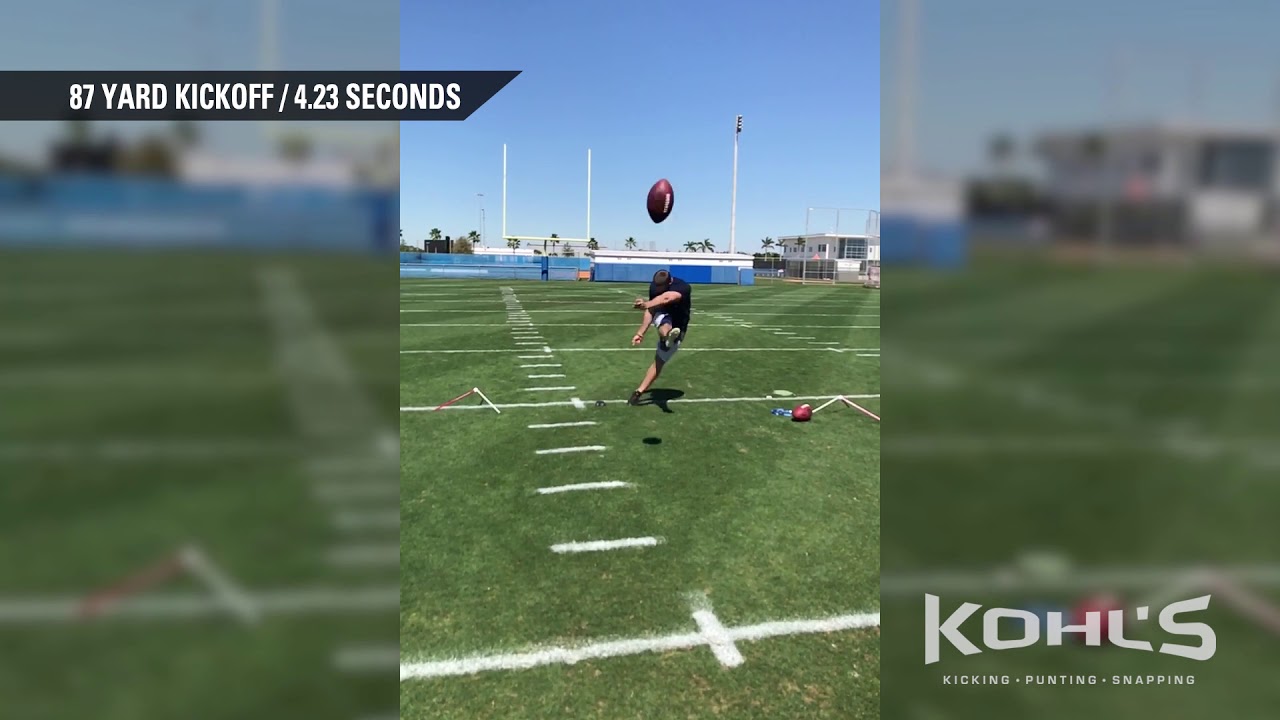 Greg Joseph | 2018 NFL Draft Eligible | Kohl's Kicking Private Training