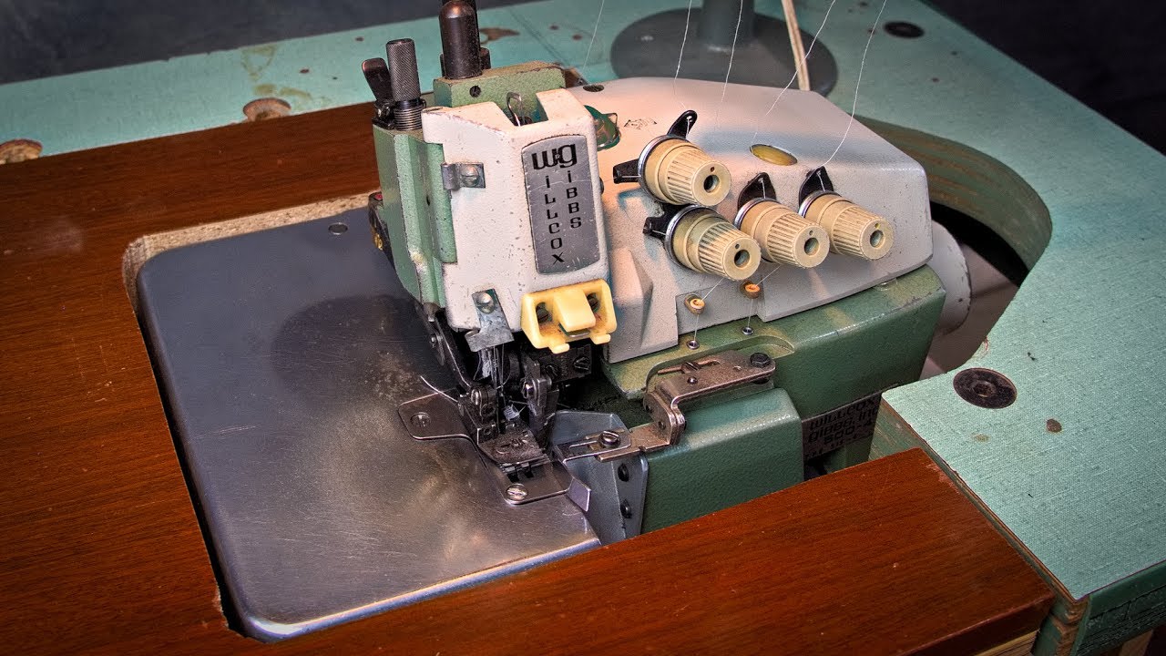 Willcox & Gibbs 500-4 Type 515-4-51 Overlock & Safety Stitch