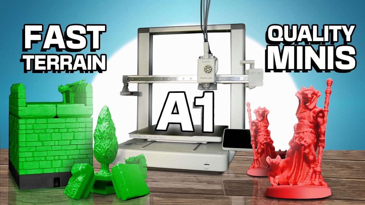 ЛУЧШИЙ настольный 3D-принтер? | Bambu Lab A1 — Первый взгляд