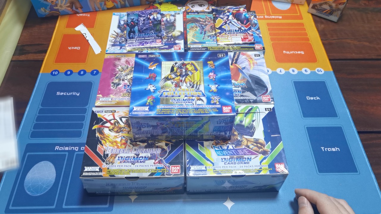 Opening Every Digimon Booster Box #00 - Mail day and introduction