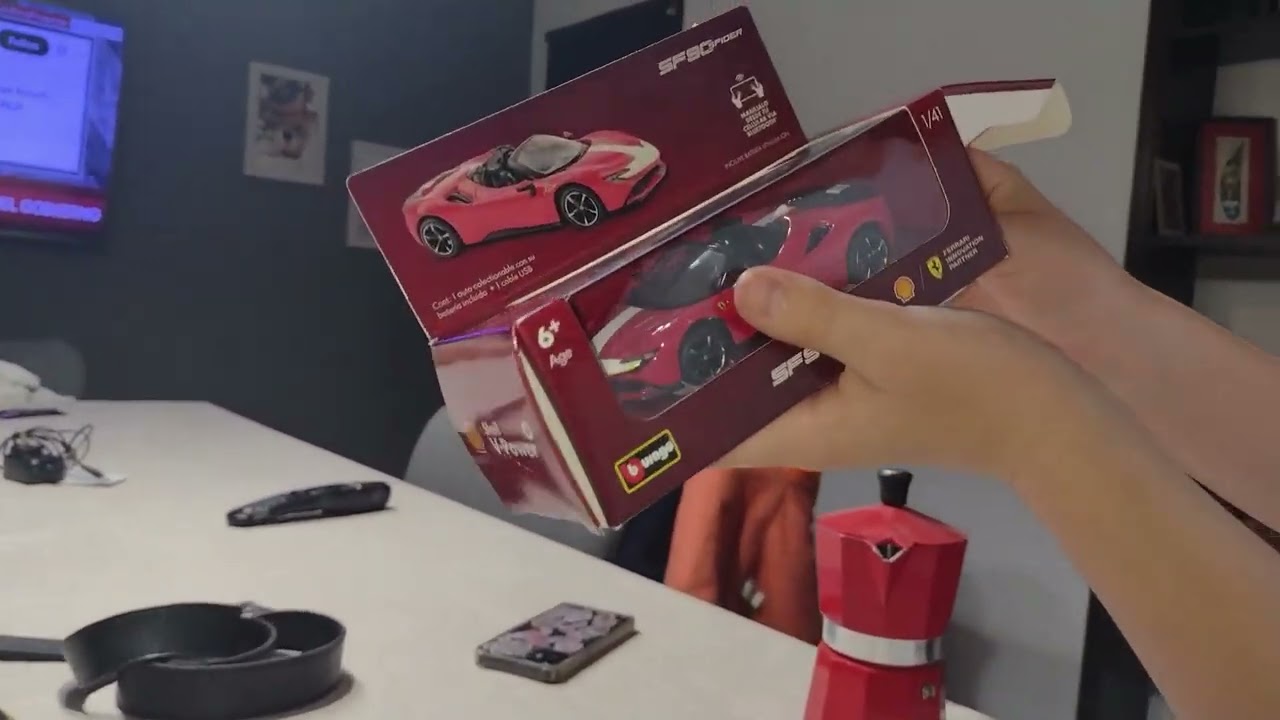 Coleccionando los autitos Ferrari shell parte 1