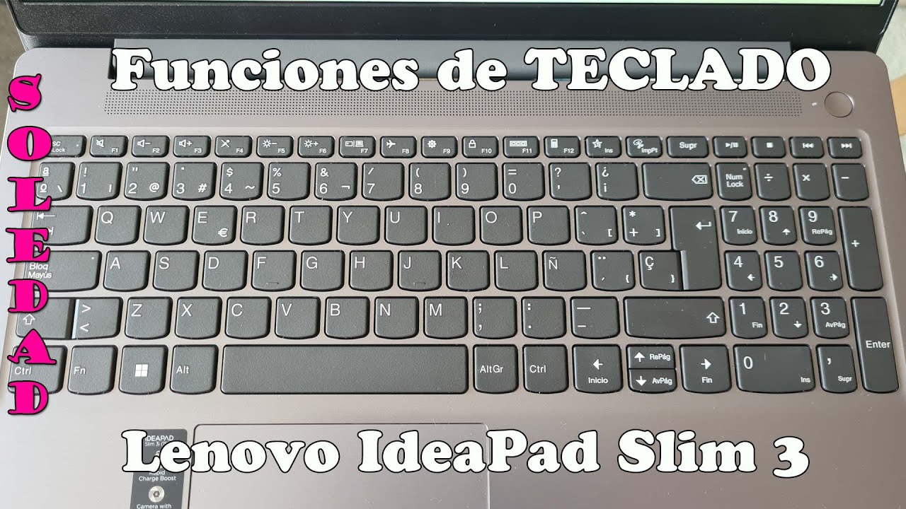 Lenovo IdeaPad Slim 3 - FUNCIONES del Teclado 💻🥰