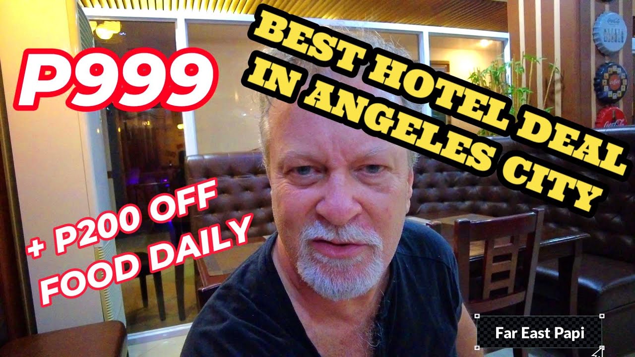 BEST HOTEL AND FOOD DEAL IN ANGELES CITY BY FAR