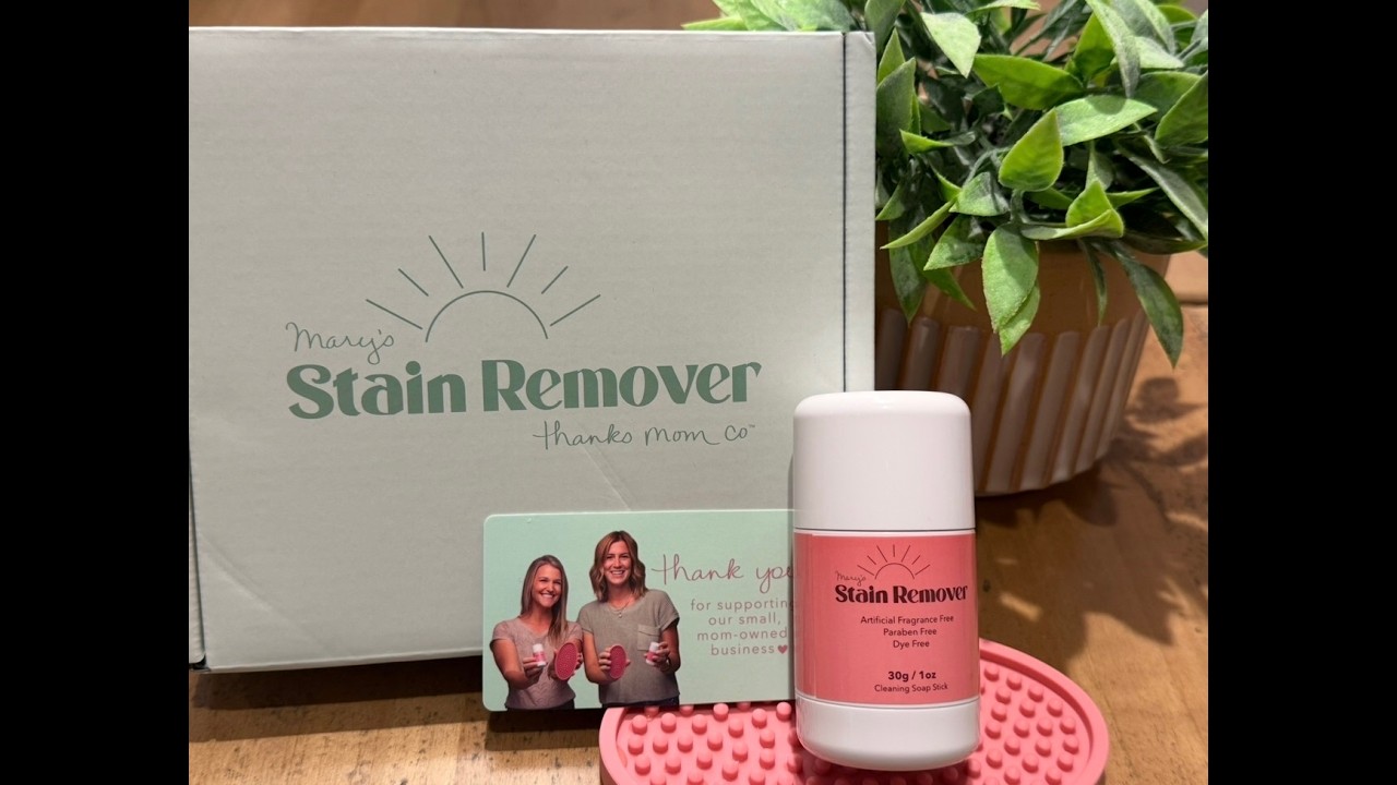 Mom-Made Stain Remover Puts Expensive Products to Shame - Marys Stain Remover by Thanks Mom Co